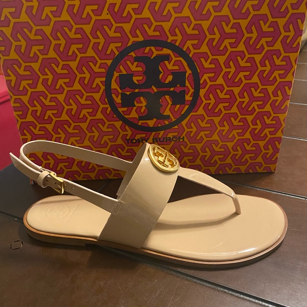 Tory Burch Benton 2 Flat Thong Sandal